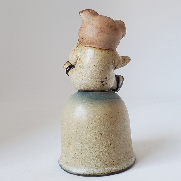 Stoneware Piggy Bell Vintage made in Japan Pig Collectible - Picture 4 of 10